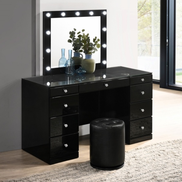 Avery LED Mirror Vanity Set - Image 2