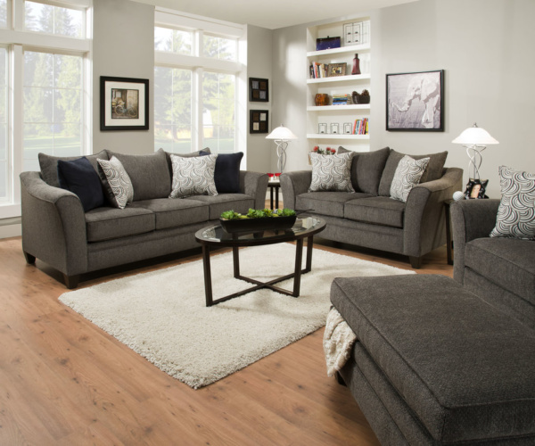 Simmons Sofa & Loveseat