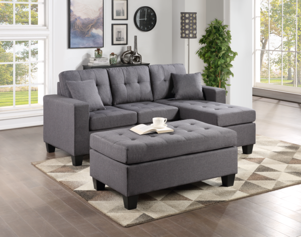 Naomi Sectional & Ottoman