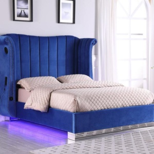 Alexis BLue LED Bluetooth Bed